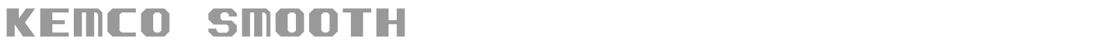 Kemco Smooth font preview